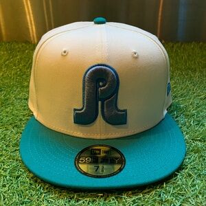 Pretty Lights x Jiberish New Era 5950 Fitted - NW Green Chrome - 7 3/8
